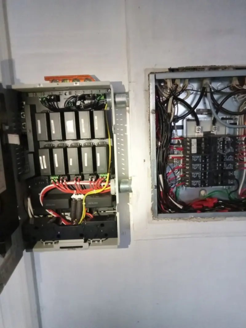 Electrical panel upgrade completed for Ring Doorbell Installation in Rockland